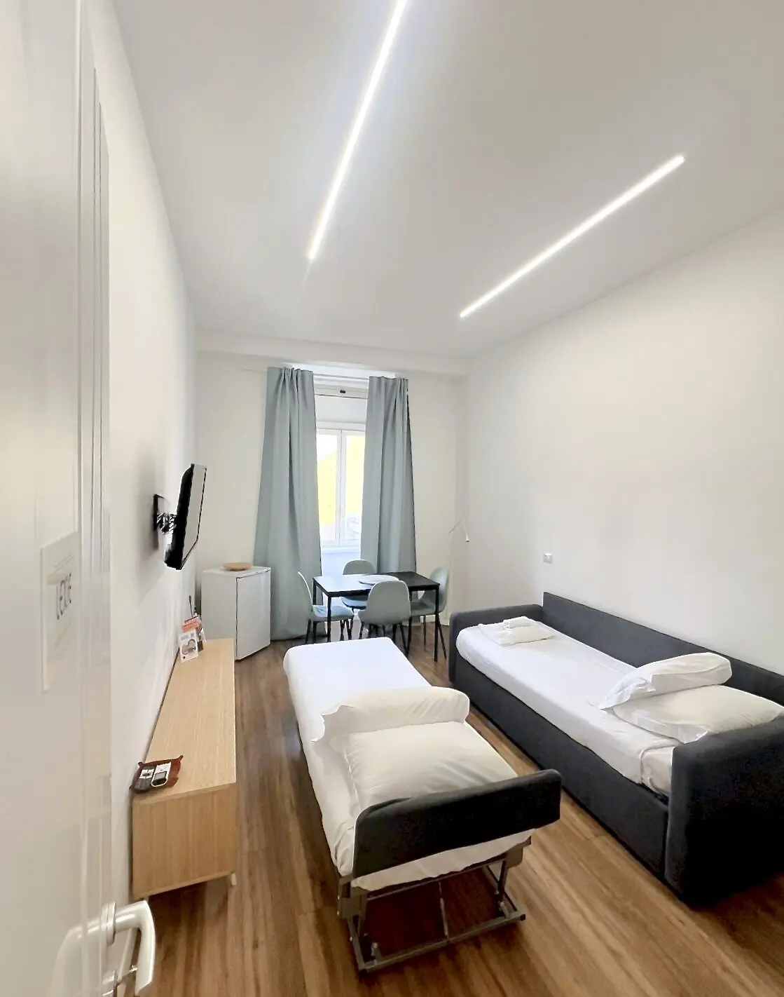 Lexie Suite, zona de estar con sofá cama
